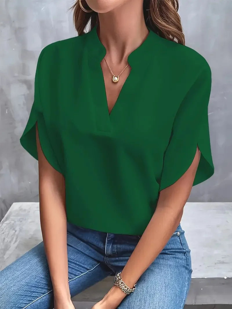 Annemi | Blusa con cuello en V