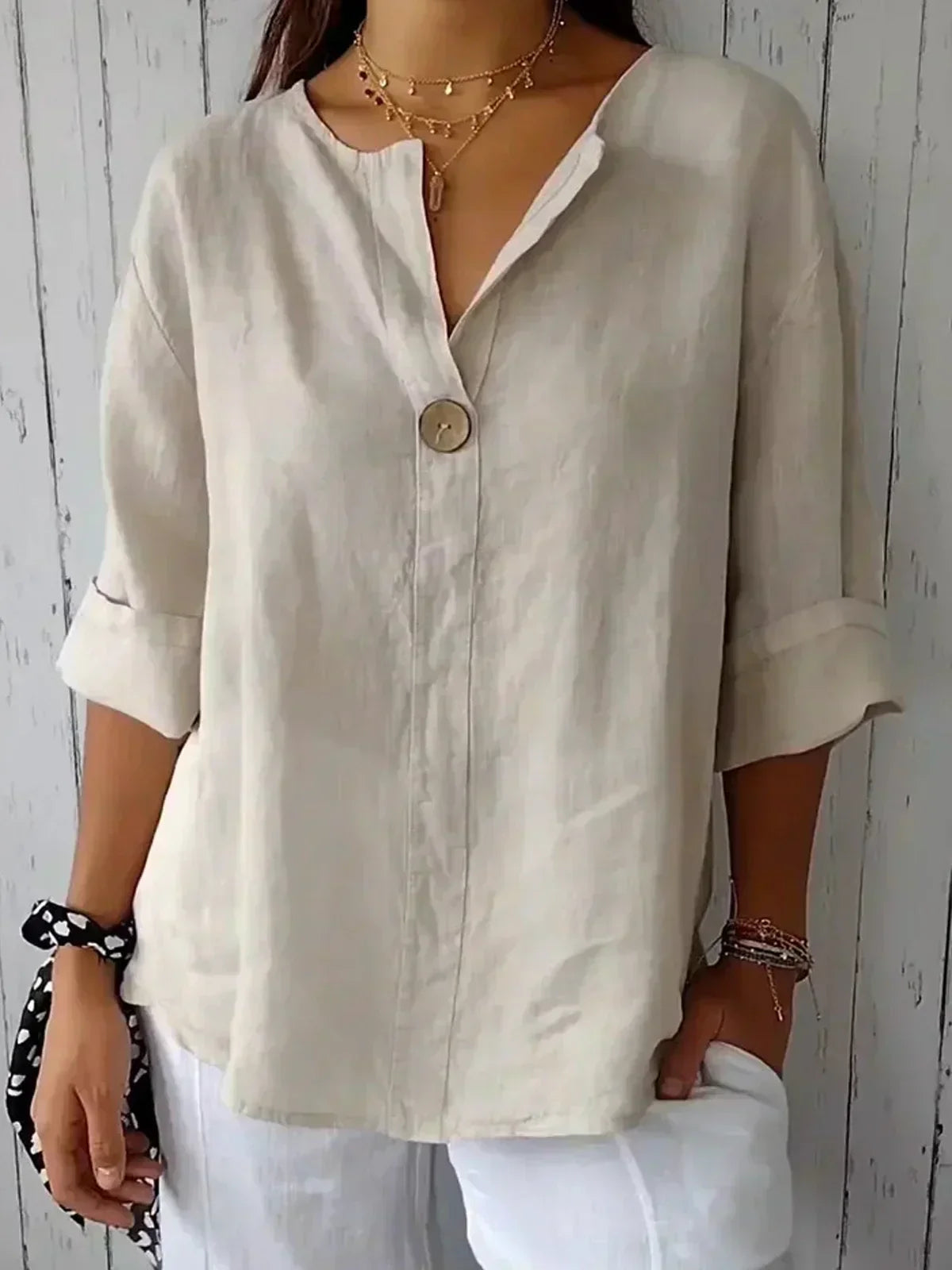 Angela | Blusa en V