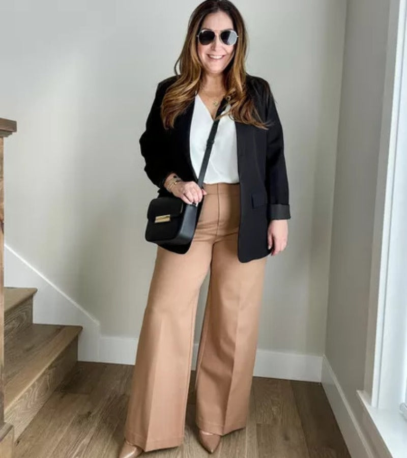 Eléonore | Pantalón ancho con control de abdomen