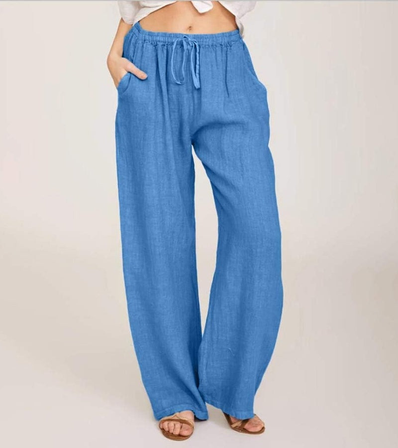 Sonia | Pantalones de lino oversize