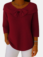 Jersey con Lazo Decorativo Llona