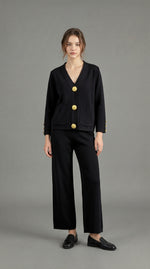 Conjunto Aura | Conjunto fluido con botones joya