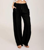 Sonia | Pantalones de lino oversize