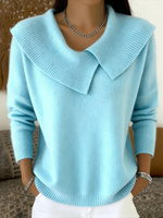 Jersey de punto con cuello Lucia