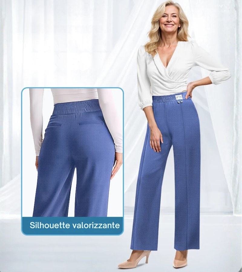 Silvia | Pantalones de cintura alta