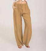 Sonia | Pantalones de lino oversize
