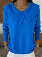 Jersey de punto con cuello Lucia