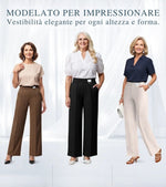 Silvia | Pantalones de cintura alta