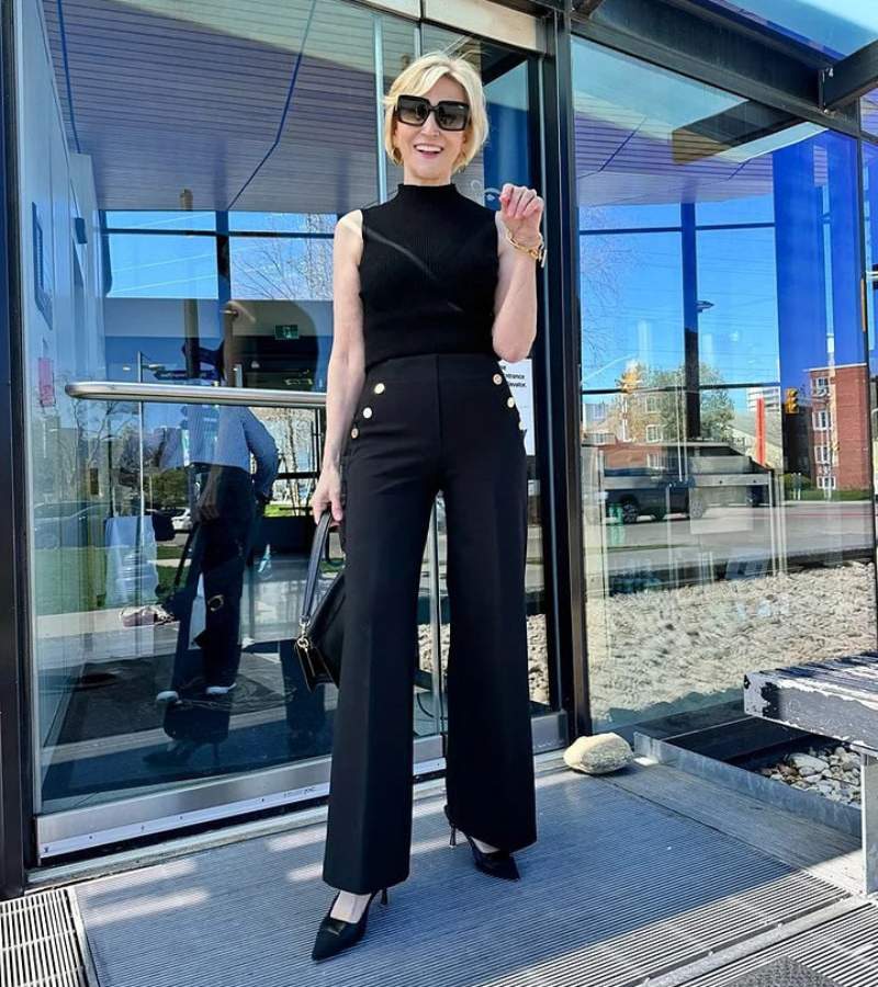 Eléonore | Pantalón ancho con control de abdomen