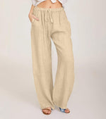 Sonia | Pantalones de lino oversize