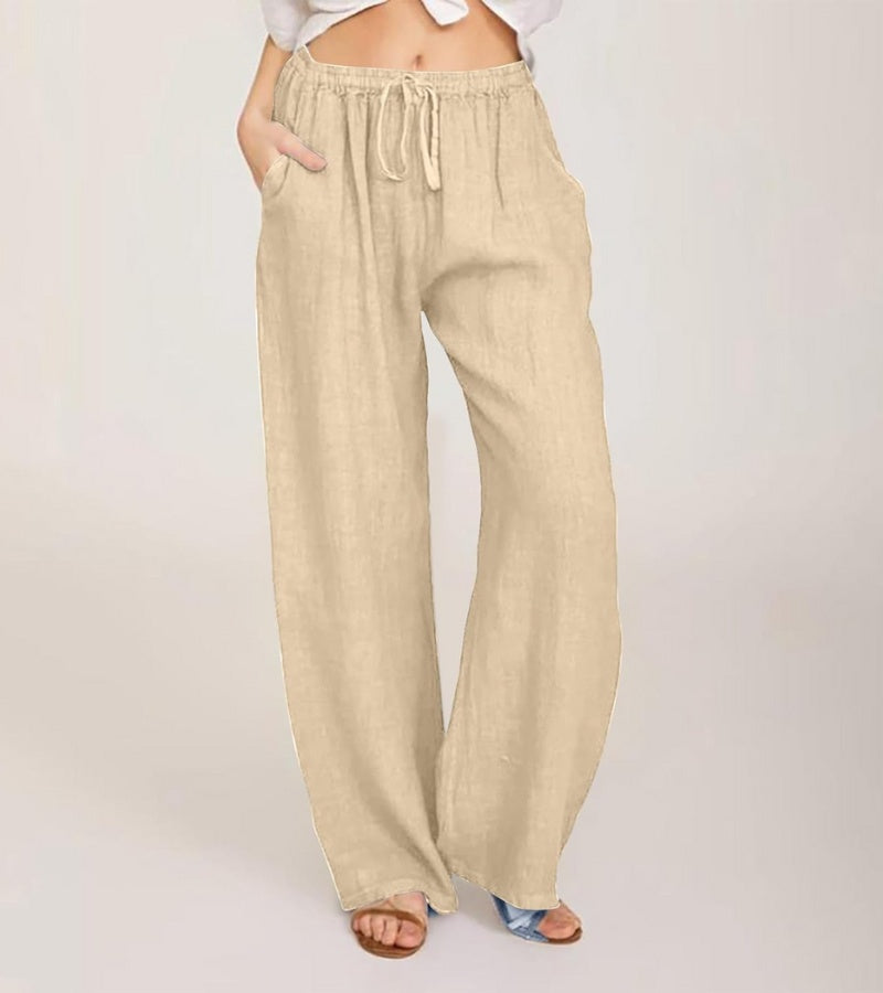 Sonia | Pantalones de lino oversize
