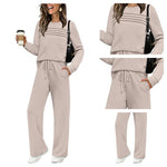 Patrice | Conjunto elegante a rayas.