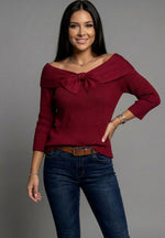 Jersey con Lazo Decorativo Llona