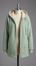 Lisa | Chaqueta larga acolchada con capucha