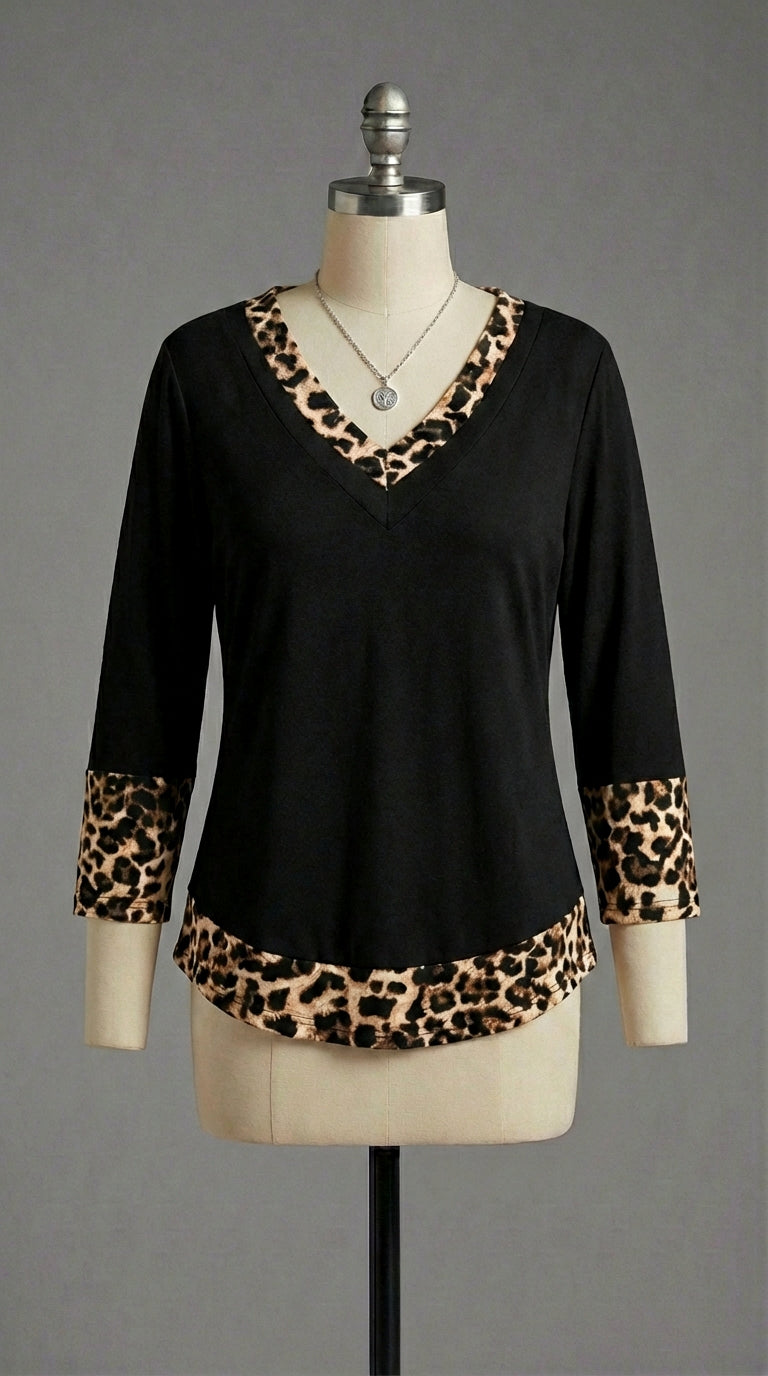 Leona | Jersey leopardo