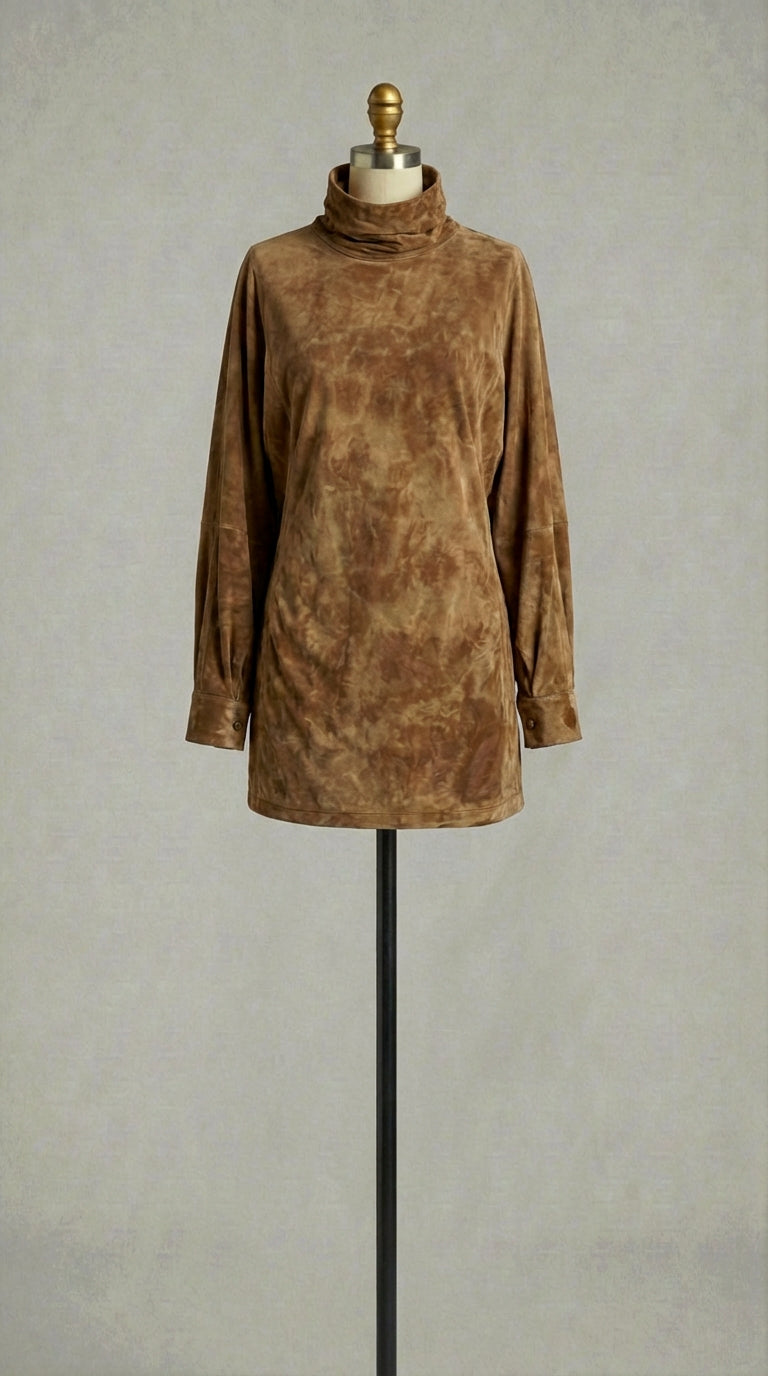 Sara | Vestido ante marrón