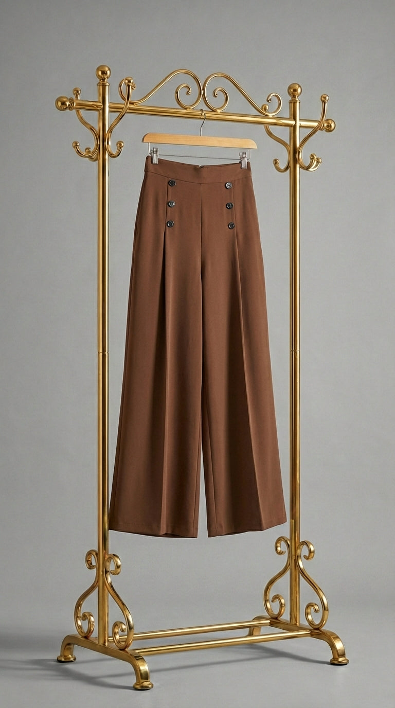 Ariadna | Pantalón fluido de talle alto