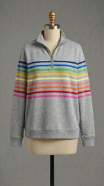 Mari | Jersey de rayas multicolor