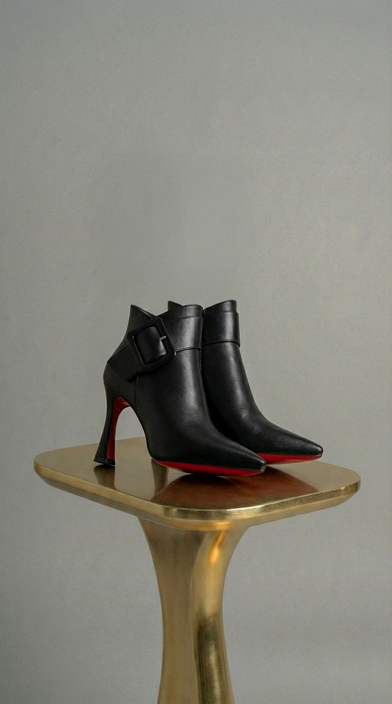 Aurora | Botas de tacón con suela roja