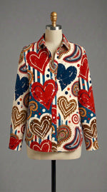 Valentina | Camisa multicolor estampada
