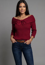 Jersey con Lazo Decorativo Llona