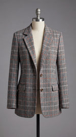 Abril | Chaqueta de cuadro gris