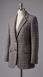 Abril | Chaqueta de cuadro gris