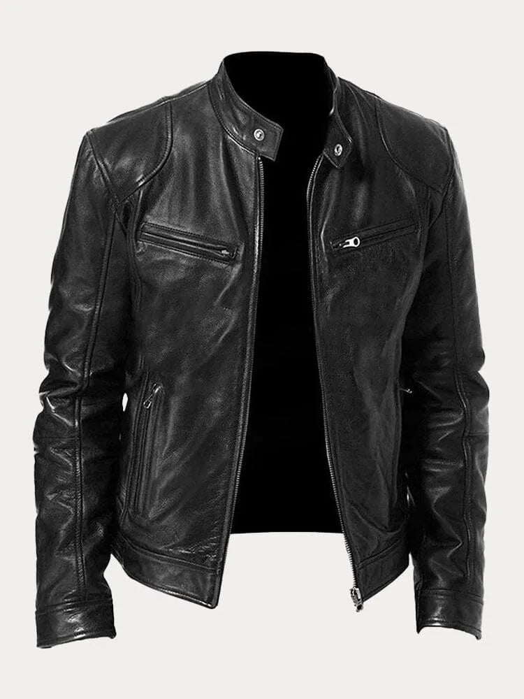 Mario | Chaqueta efecto cuero