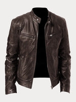 Mario | Chaqueta efecto cuero