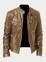 Mario | Chaqueta efecto cuero