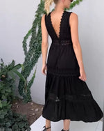 Aurelia | Vestido de encaje en V