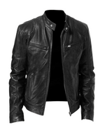 Mario | Chaqueta efecto cuero