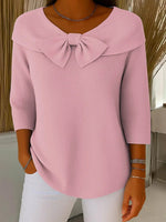 Jersey con Lazo Decorativo Llona