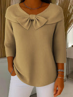 Jersey con Lazo Decorativo Llona