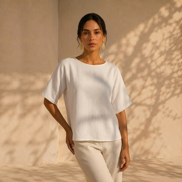 Blusa Marfil