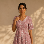 Vestido Rosé