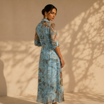 Vestido Celeste