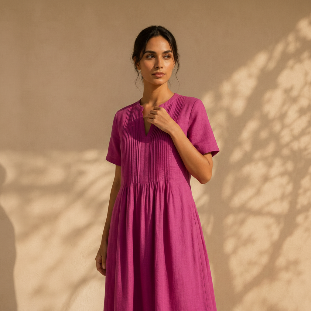 Vestido Fucsia