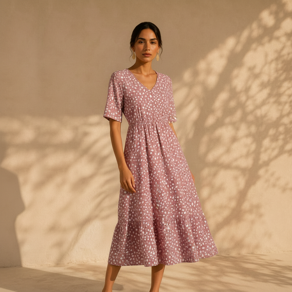 Vestido Rosé